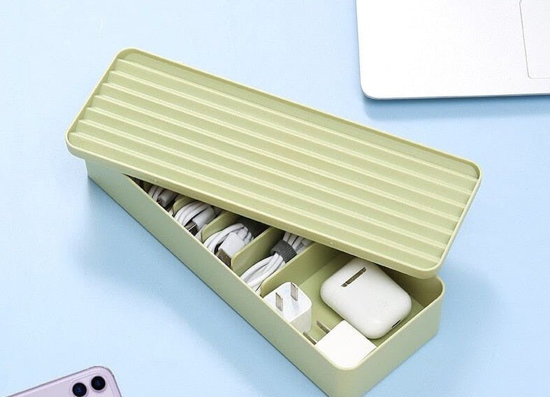 MyCableBox™ - Boite de rangement pour câbles - Ideal - multimedia