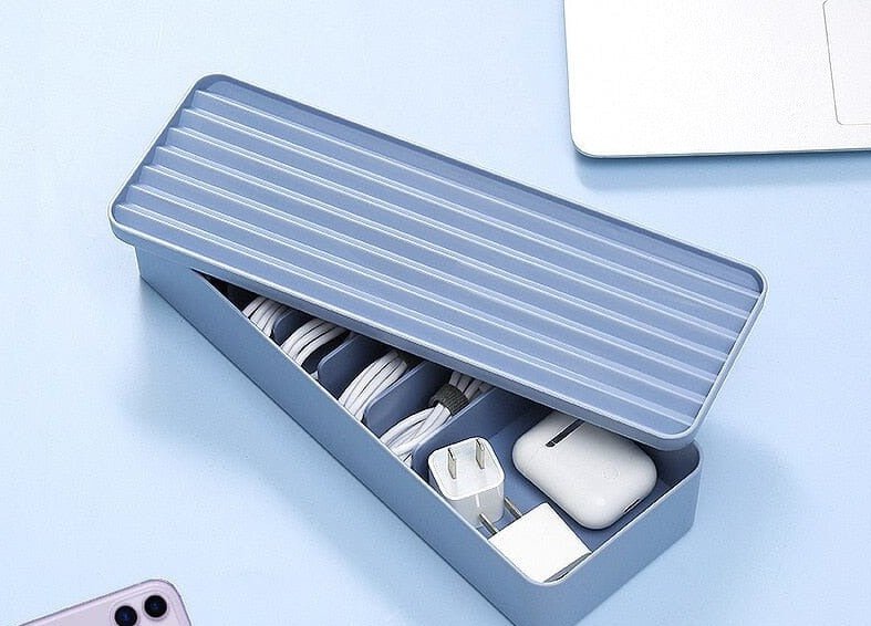 MyCableBox™ - Boite de rangement pour câbles - Ideal - multimedia